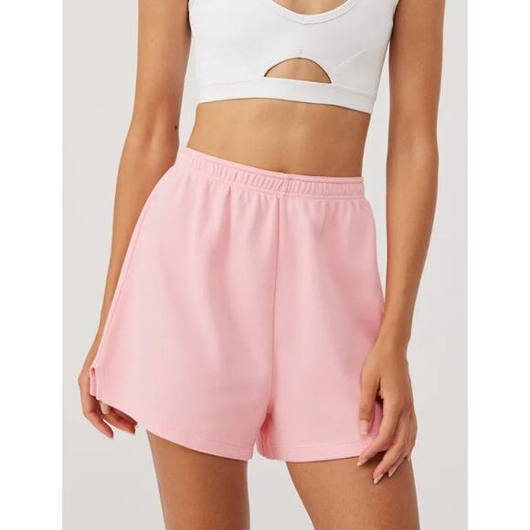 OUTDOOR VOICES Women's Rugby 3" Short Small Dark Blue Athletic Waist NWT - Picture 2 of 10